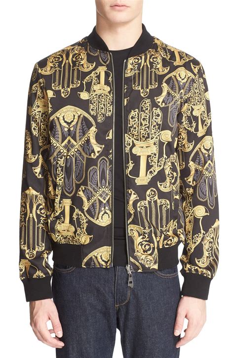 Versace Reversible Printed Bomber Jacket 